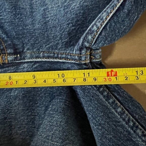 Boyish THE DEMPSEY Womens Denim High Rise Slim Straight Stretch Sz 26 STARFIGHT - Picture 7 of 9